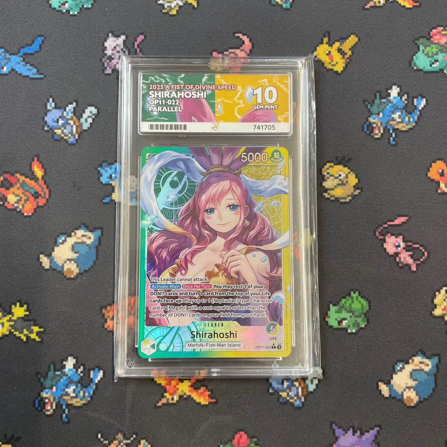 Ace 10 - Shirahoshi OP11-022 Parallel - 741705