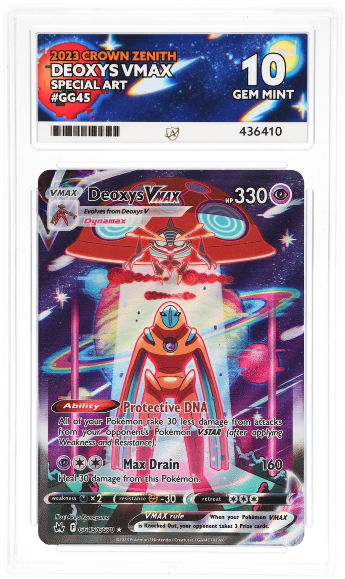 Ace 10 - Deoxy's Vmax #GG45 - Pokemon Card