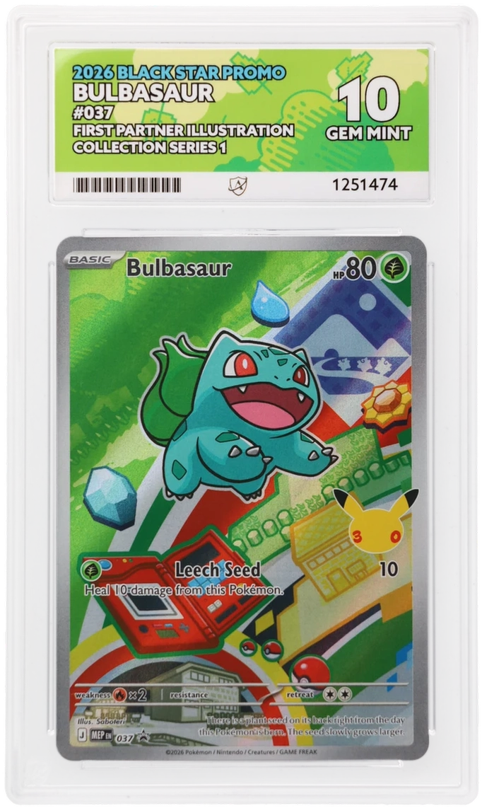CC - ACE 10 - Bulbasaur #037 - 1251474 - Pokemon Cards