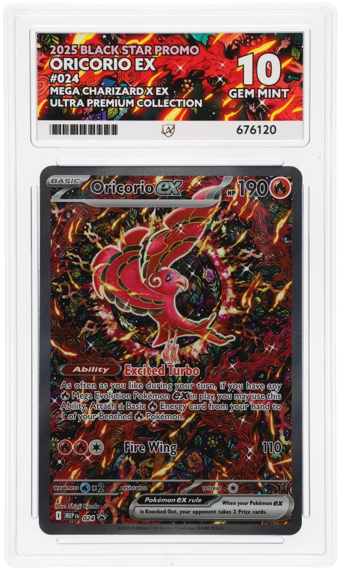 Ace 10 - Oricorio EX #024 Promo - Pokemon Card