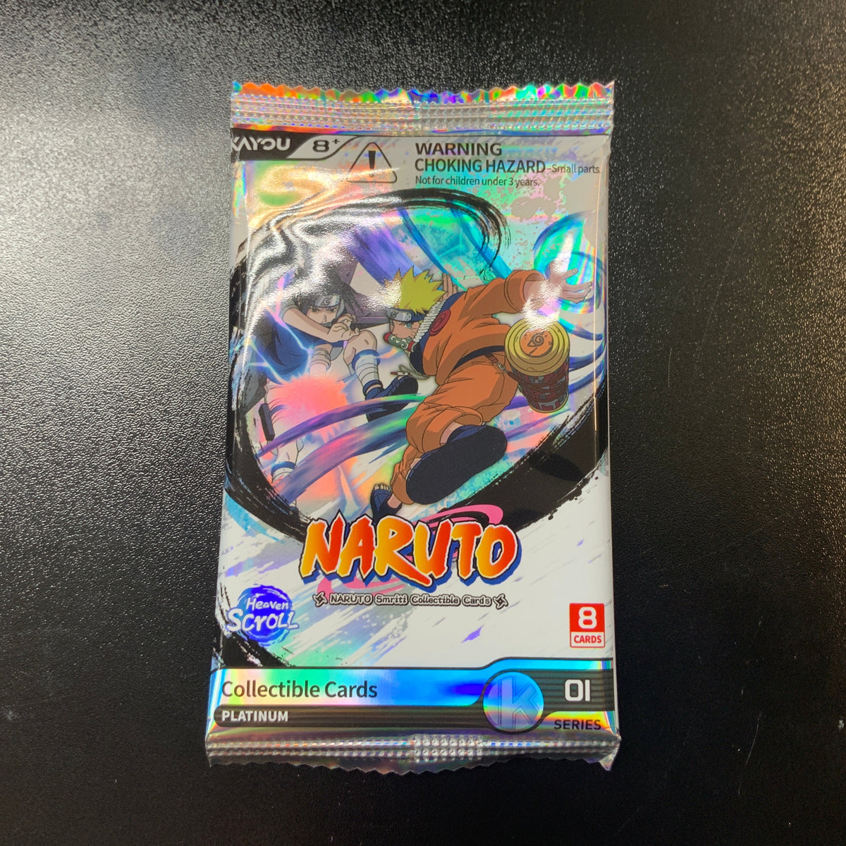 Naruto Heavan Scroll Platinum - Booster Pack - Naruto Smriti Collectable Cards