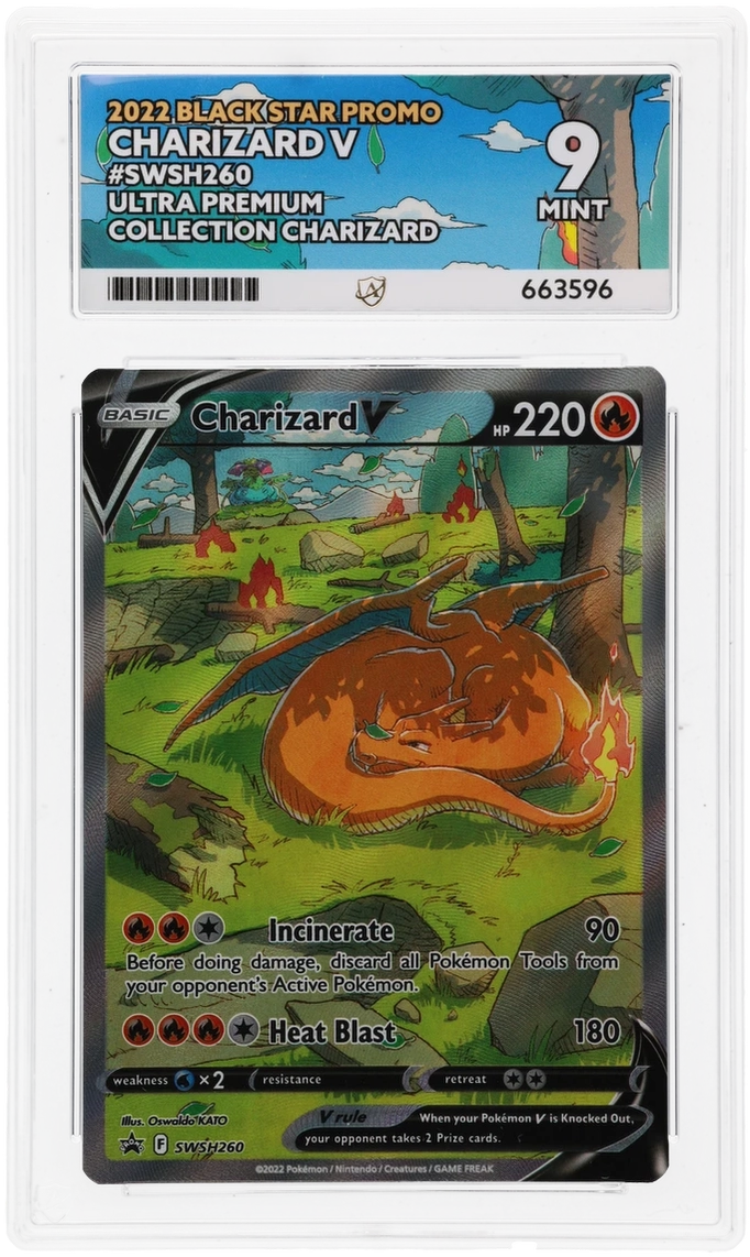 Ace 9 - Charizard V #SWSH260 - Pokemon Card