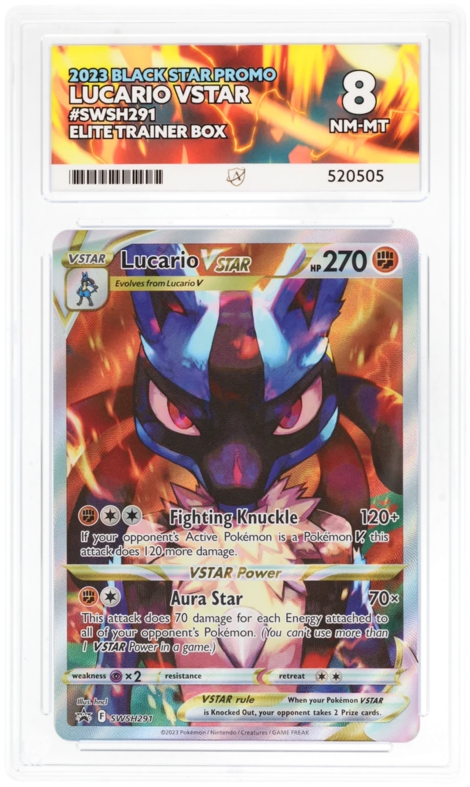 Ace 8 - Lucario Vstar #SWSH291 Promo - Pokemon Card