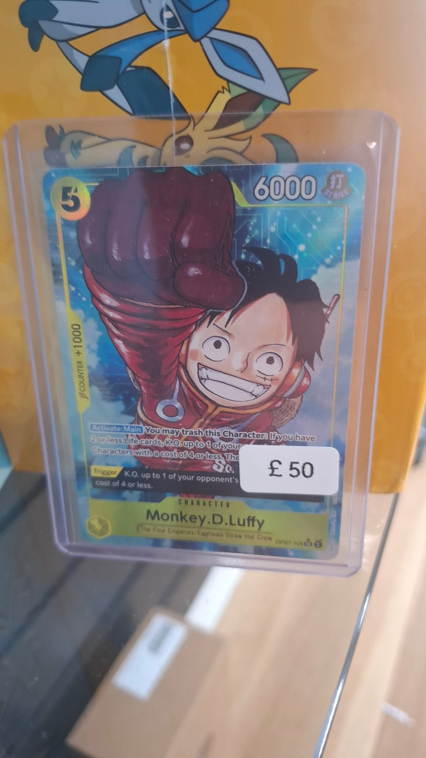 CC - Monkey.D.Luffy OP07-109 - One piece cards