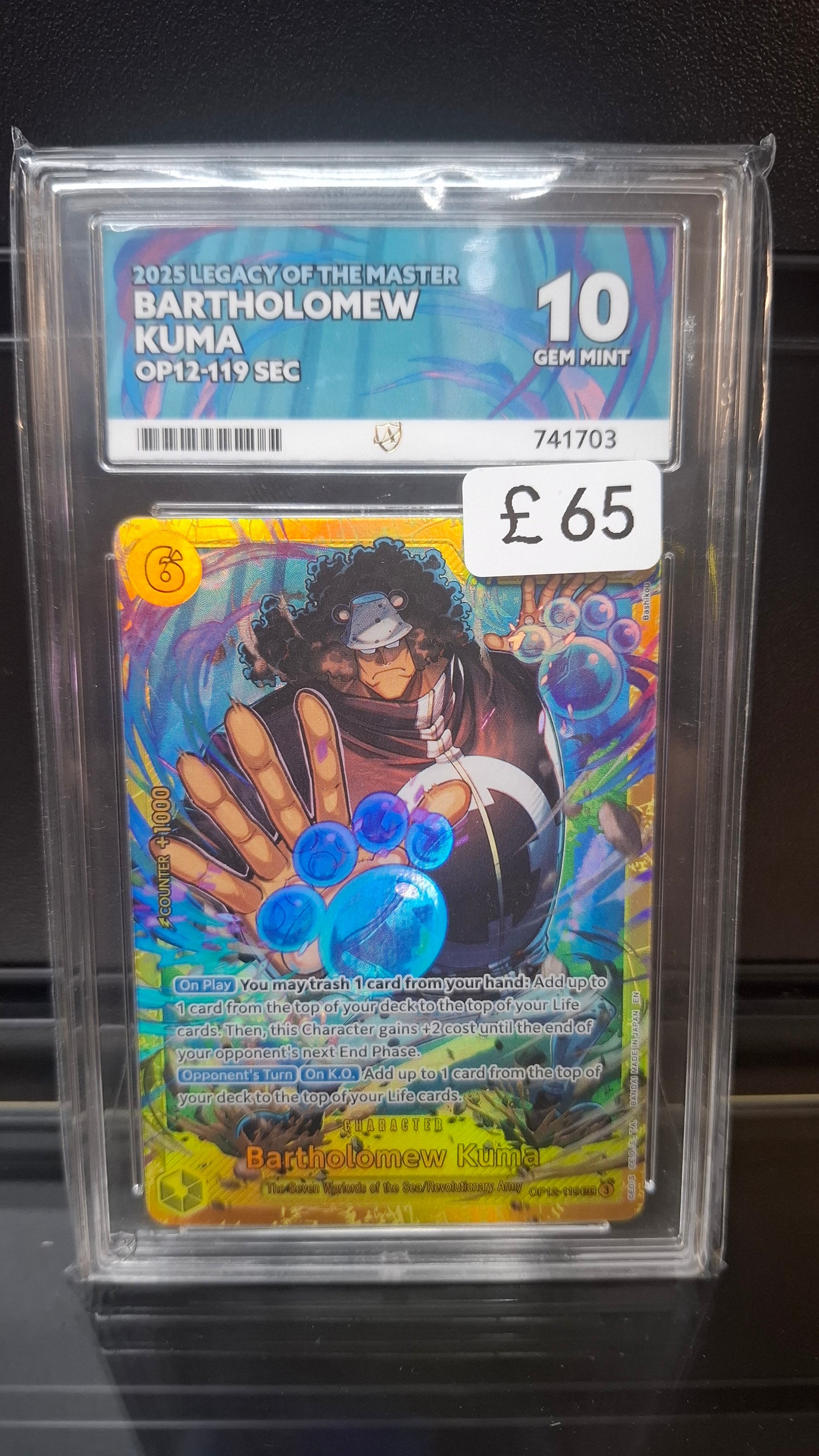 CC - ACE 10 - Bartholomew Kuma OP12-119 - 741703