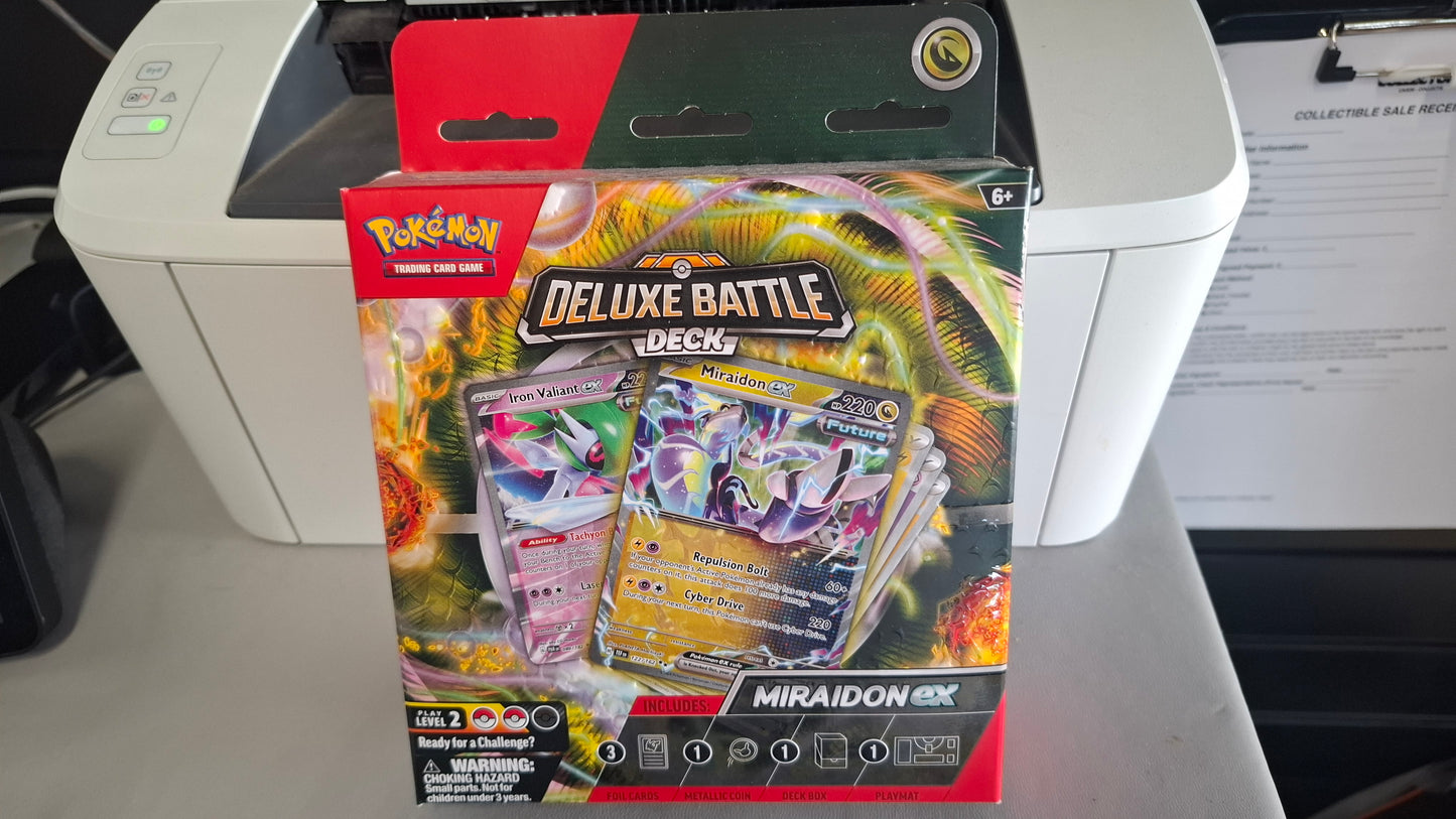 Miraidon ex Deluxe Battle Deck