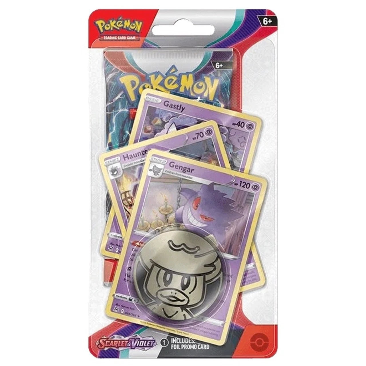 Scarlet & Violet Premium Checklane Blister GENGAR - Pokemon Cards