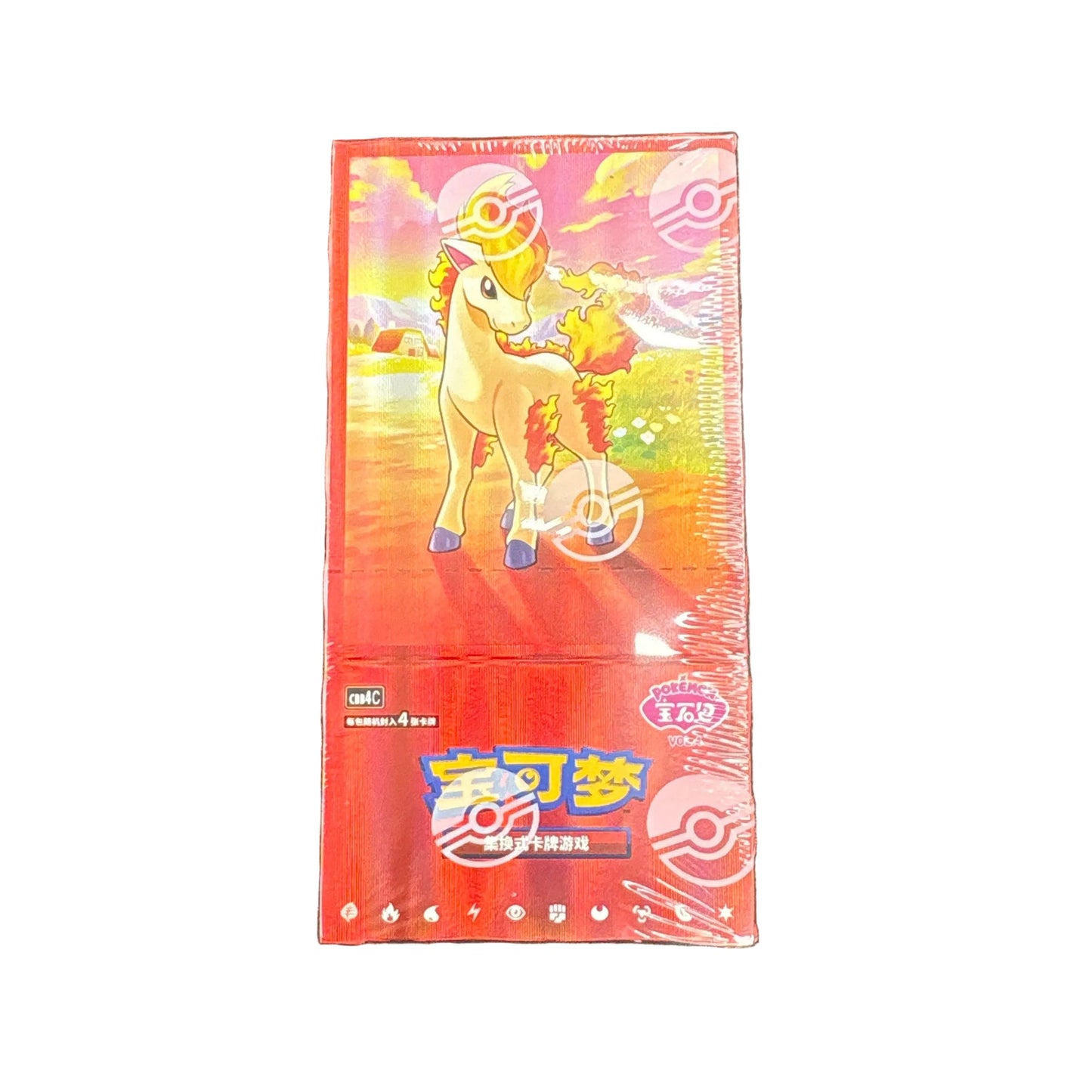 Toby - Gem vol 4 - cbb4C- Booster Box - Chinese Pokemon Cards