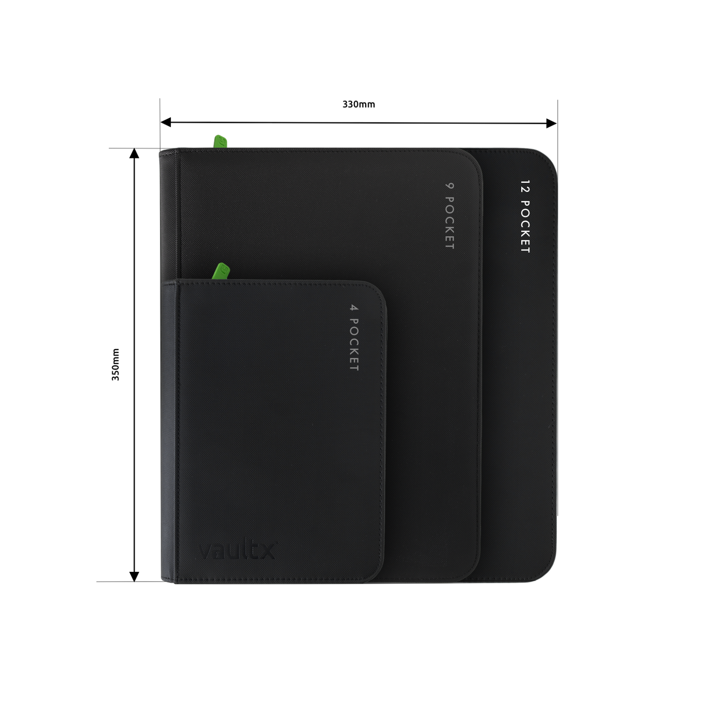 12 Pocket Zip Binder - VaultX