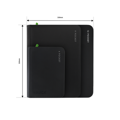 12 Pocket Zip Binder - VaultX
