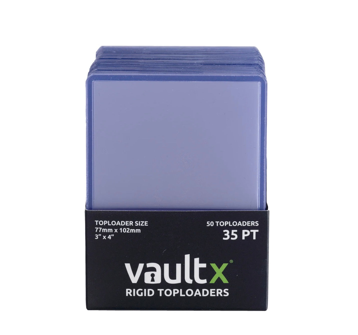 Seamless Rigid Toploaders 35pt - VaultX