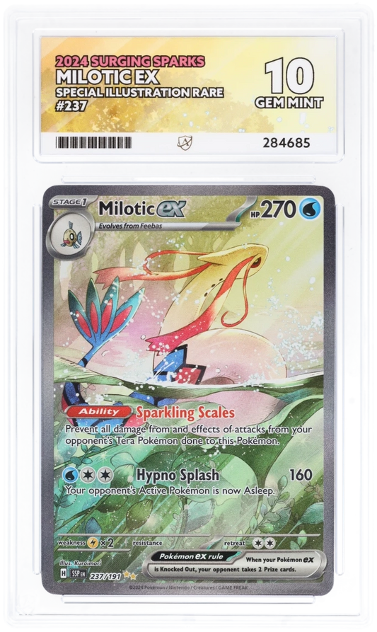Ace 10 - Milotic ex #237 - Surging Sparks - Pokemon Card