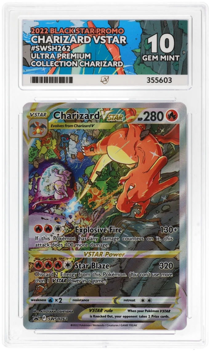 Ace 10 - Charizard VSTAR #SWSH262 - Pokemon Card
