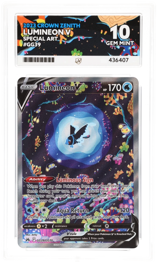 Ace 10 - Lumineon V #GG39 - Pokemon Card