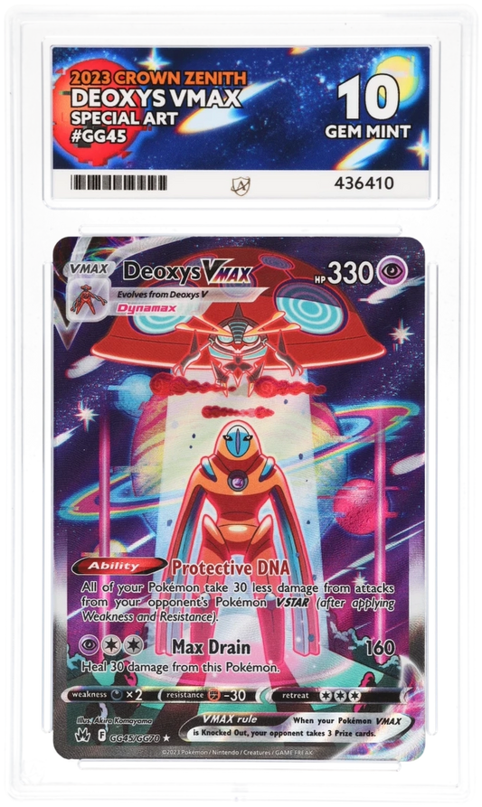 Ace 10 - Deoxy's Vmax #GG45 - Pokemon Card