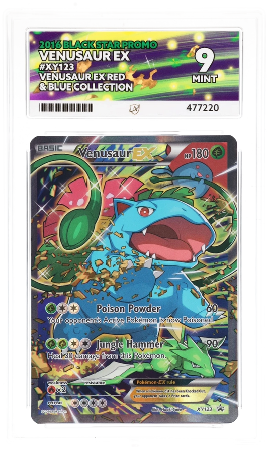 Ace 9 - Venusaur EX #XY123 - Pokemon Card