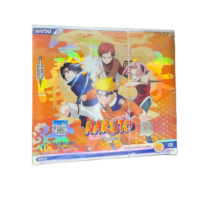 Naruto Gold Earth Scroll - Booster Box - Naruto Smriti Collectable Cards