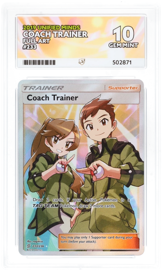 Ace 10 - Coach Trainer #233 - Pokemon Card