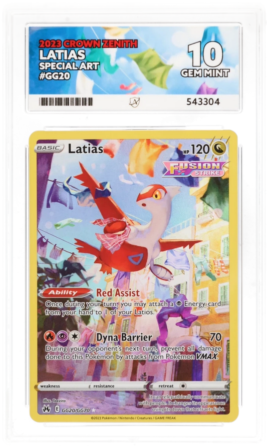 Ace 10 - Latias #GG20 - Pokemon Card
