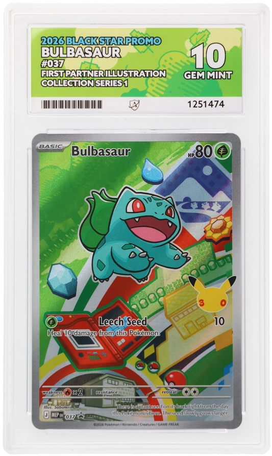 CC - ACE 10 - Bulbasaur #037 - 1251474 - Pokemon Cards