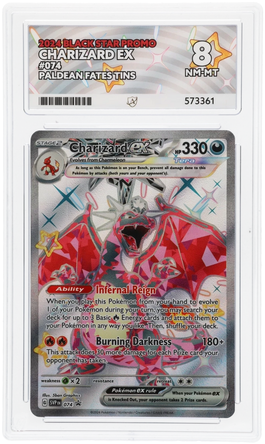 Ace 8 - Charizard EX #074 Promo - Pokemon Card