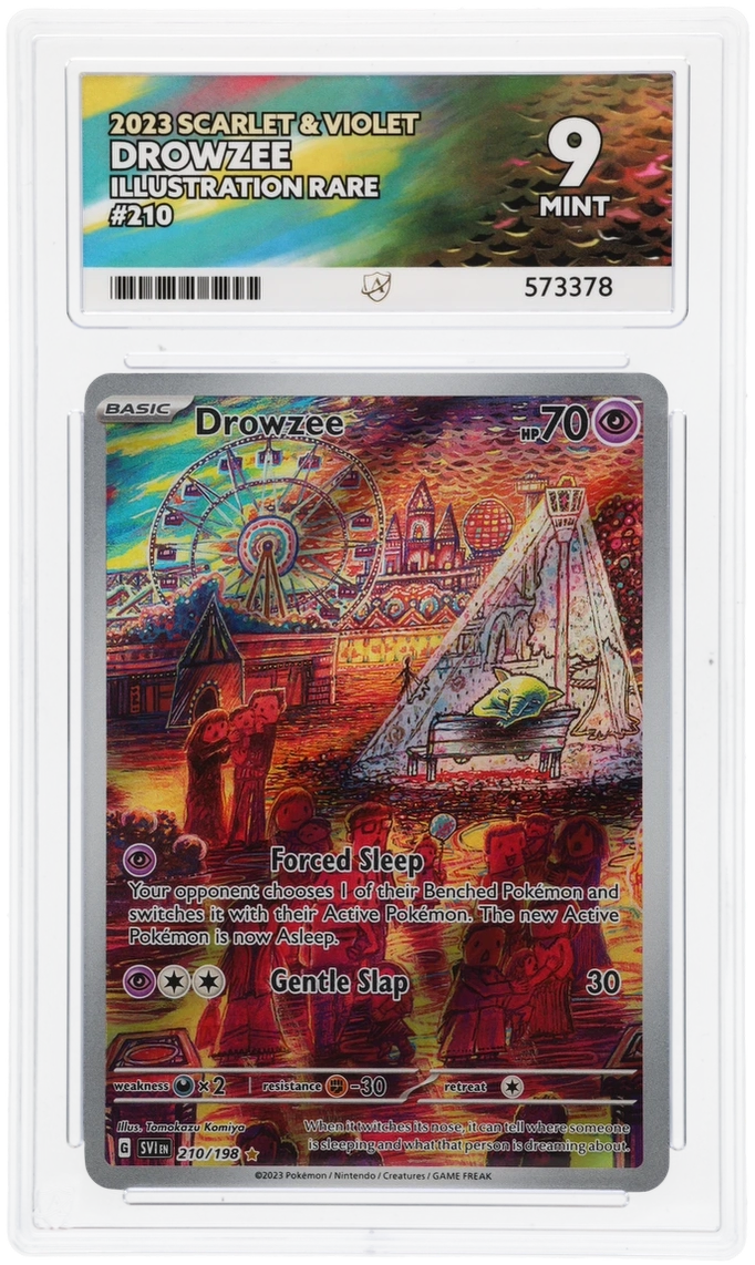 Ace 9 - Drowzee #210 - Pokemon Card