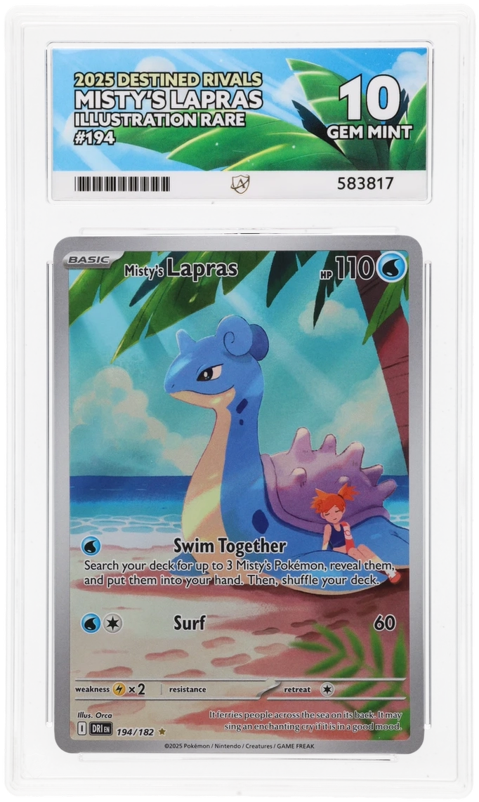 Ace 10 - Misty's Lapras #194 - Pokemon Card