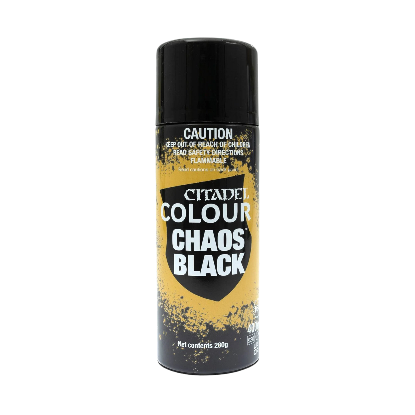Chaos Black Spray Paint 400ml