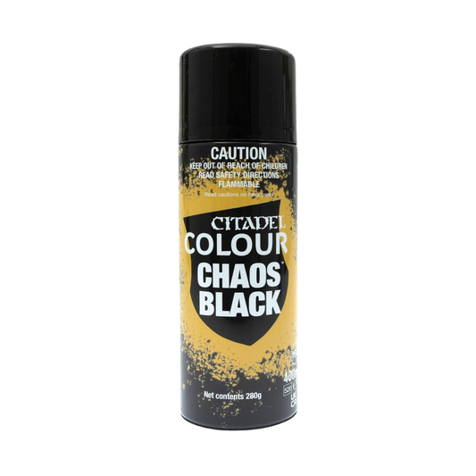 Chaos Black Spray Paint 400ml