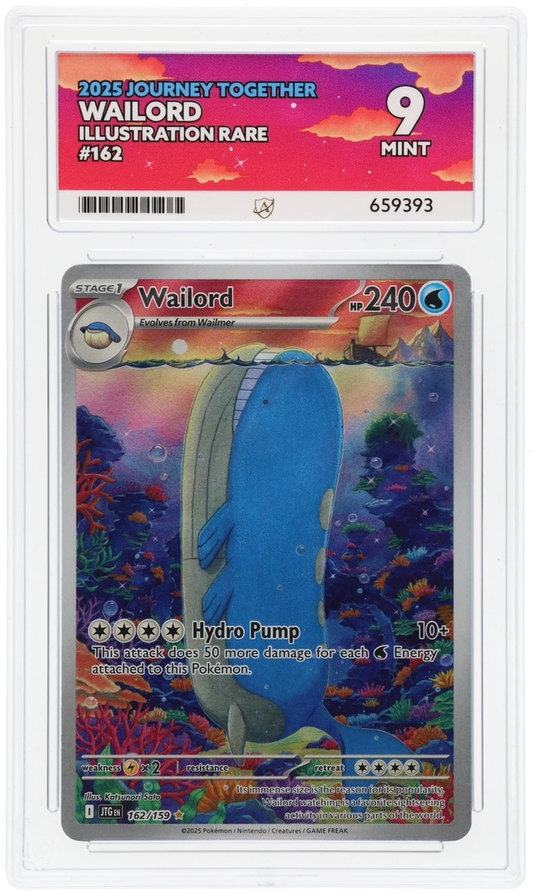 CC - Ace 9 - Wailord #162 - 659393 - Pokemon Cards