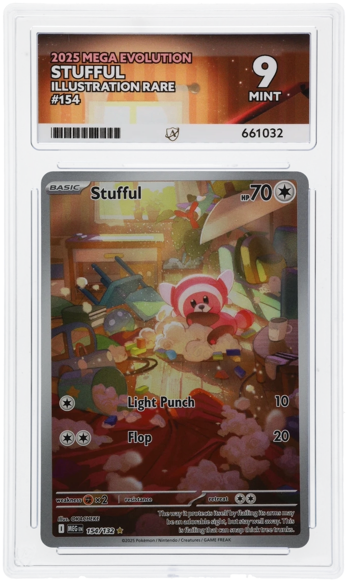 ACE 9 - Stufful #154 - Mega Evolutions - Pokemon Card