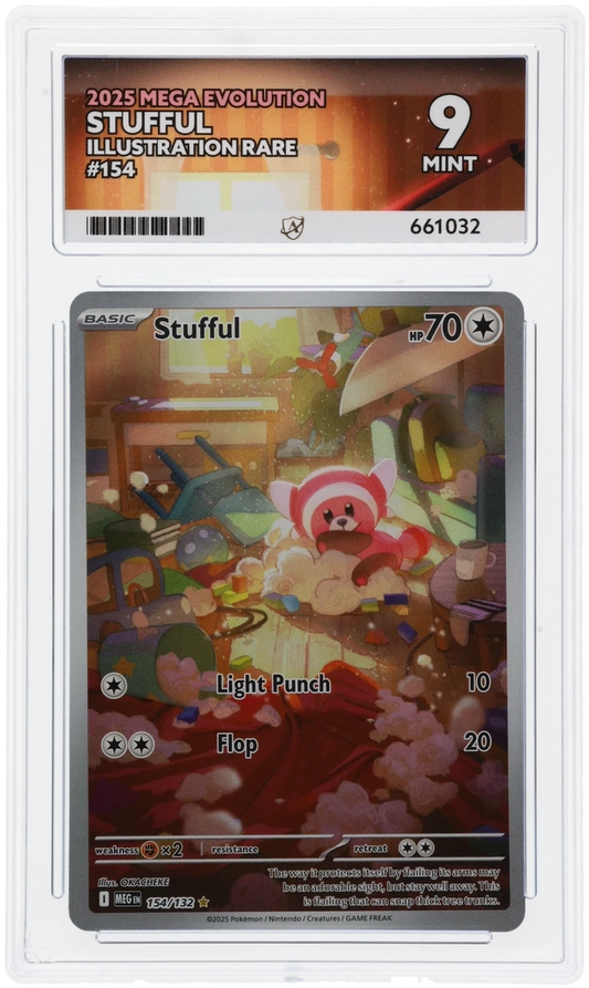 ACE 9 - Stufful #154 - Mega Evolutions - Pokemon Card
