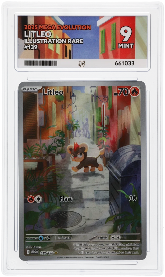 ACE 9 - Litleo #139 - Mega Evolution - Pokemon Card