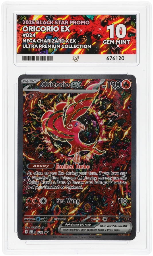 Ace 10 - Oricorio EX #024 Promo - Pokemon Card