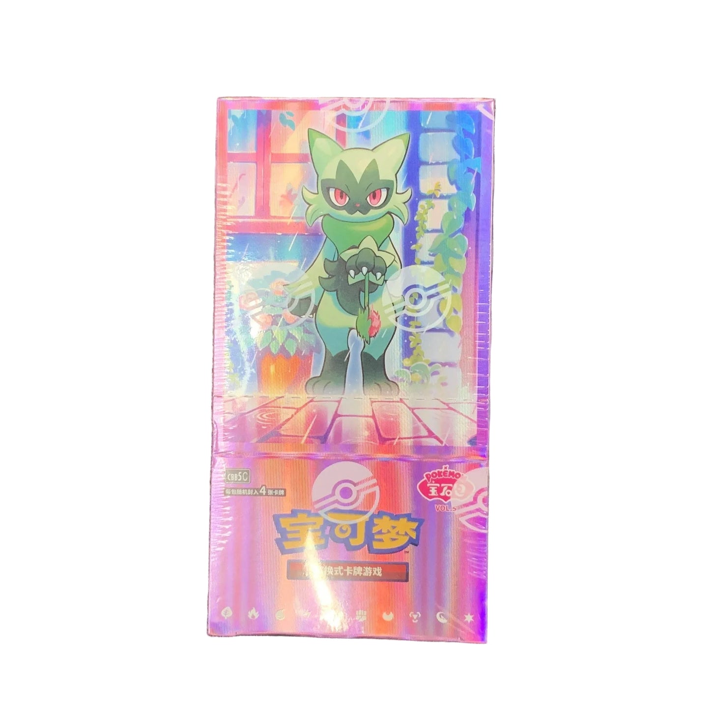 Toby - Gem vol 5 - cbb5C - Booster Box - Chinese Pokemon Cards