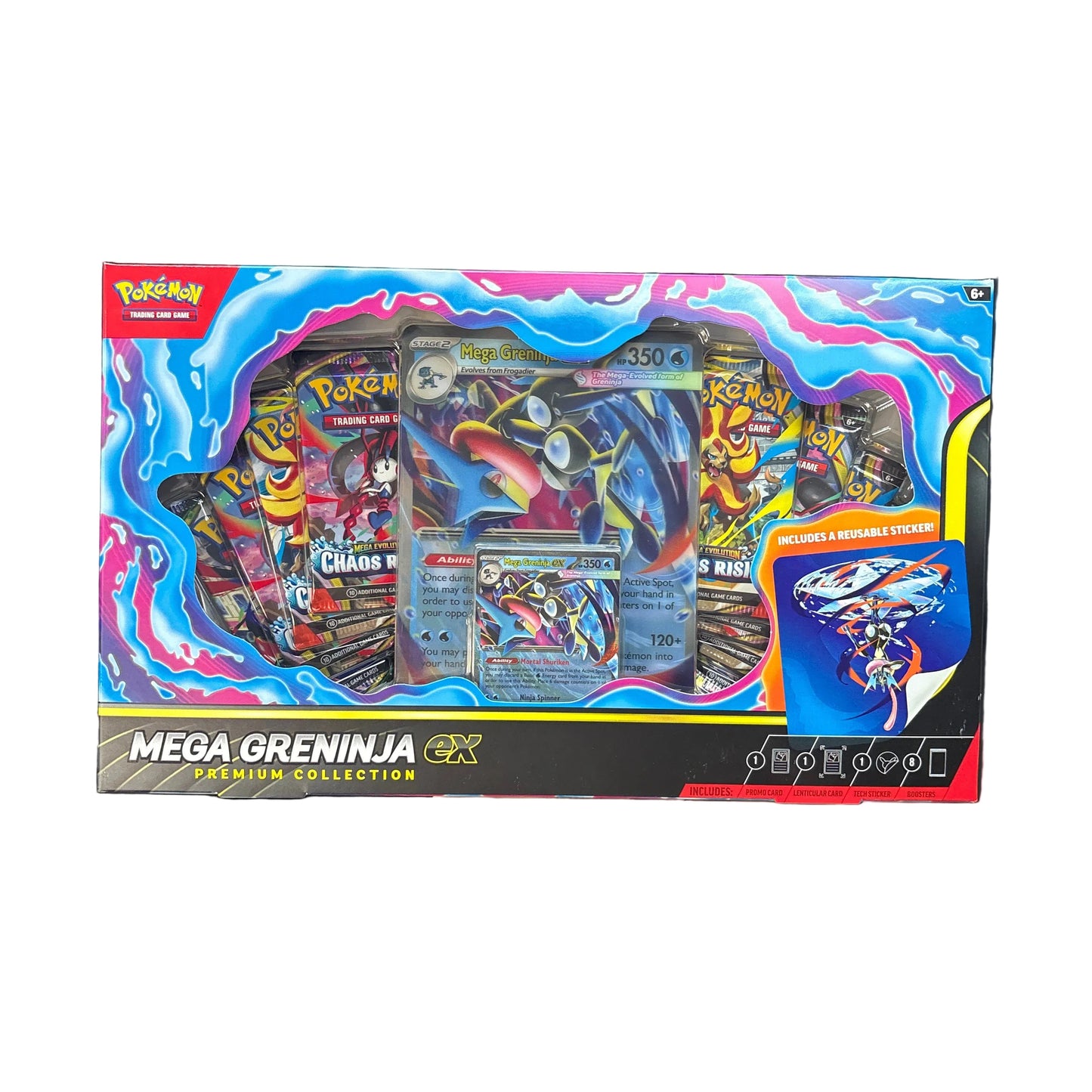 Mega Greninja EX Collection Box - Pokémon Card (Copy)