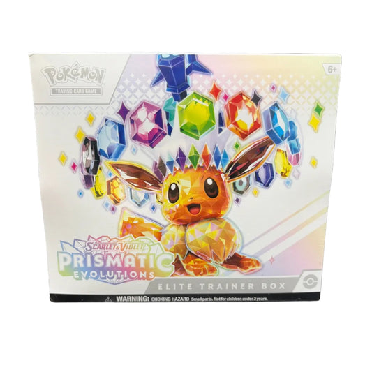 CC - Prismatic Evolutions - Elite Trainer Box - Pokémon Card