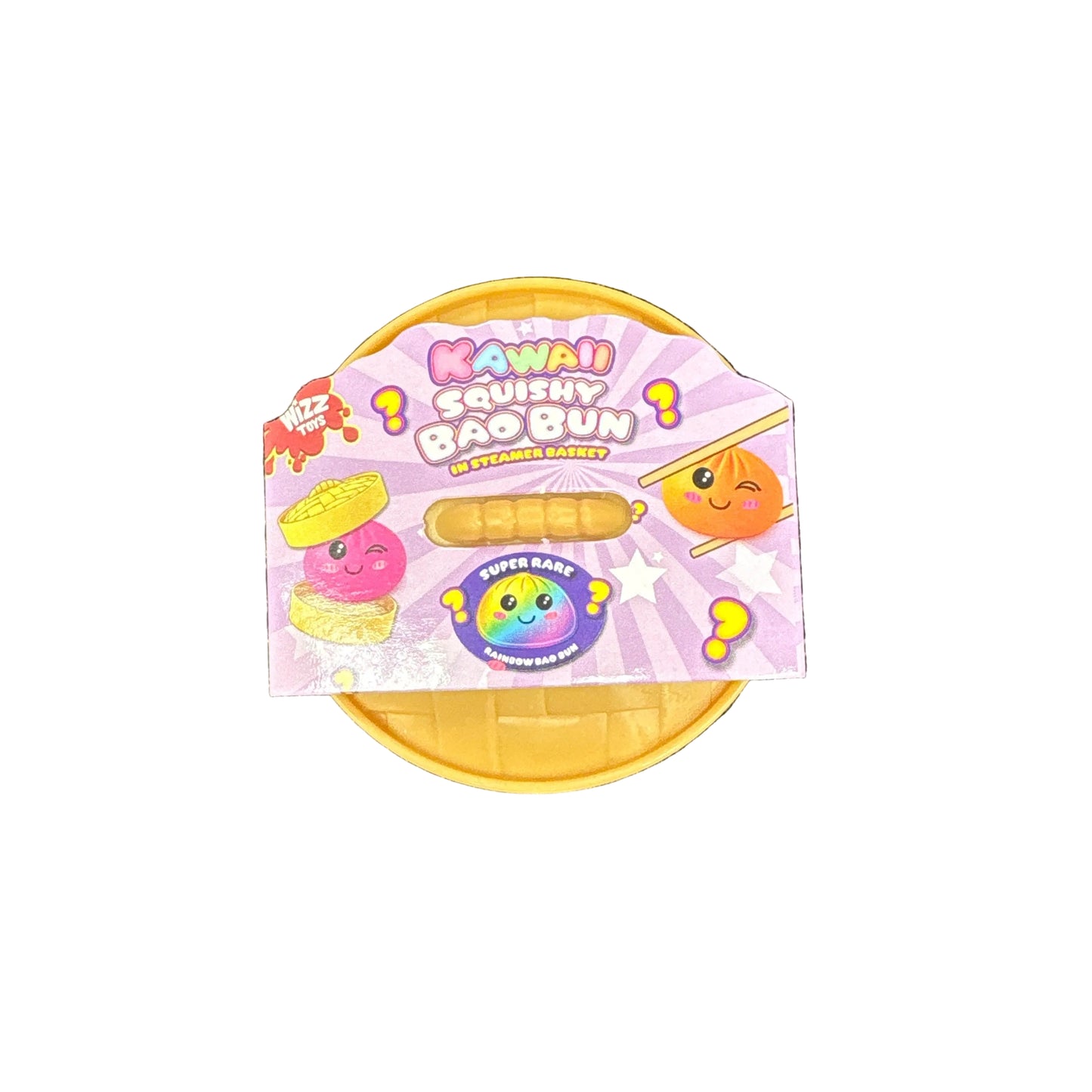 Kawaii Squishy Bao Bun PURPLE - Blind Bag