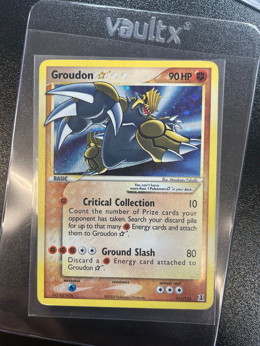 Gold star groudon