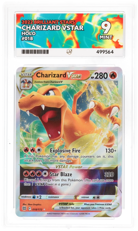 Ace 9 - Charizard Vstar #018 - Pokemon Card
