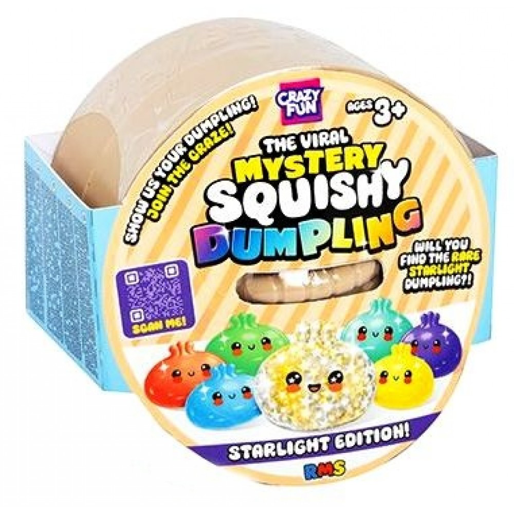 Original Viral Mystery Squishy Dumpling Shimmering Starlight Edition