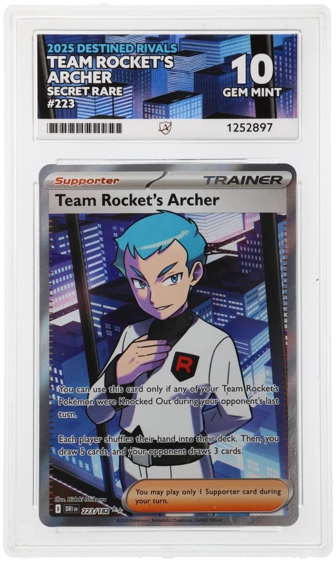 CC - Ace 10 -Team Rocket’s Archer #223 - 1252897 - Pokemon Cards