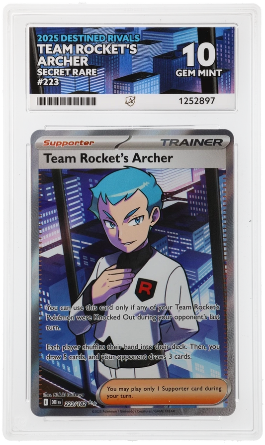 CC - Ace 10 -Team Rocket’s Archer #223 - 1252897 - Pokemon Cards