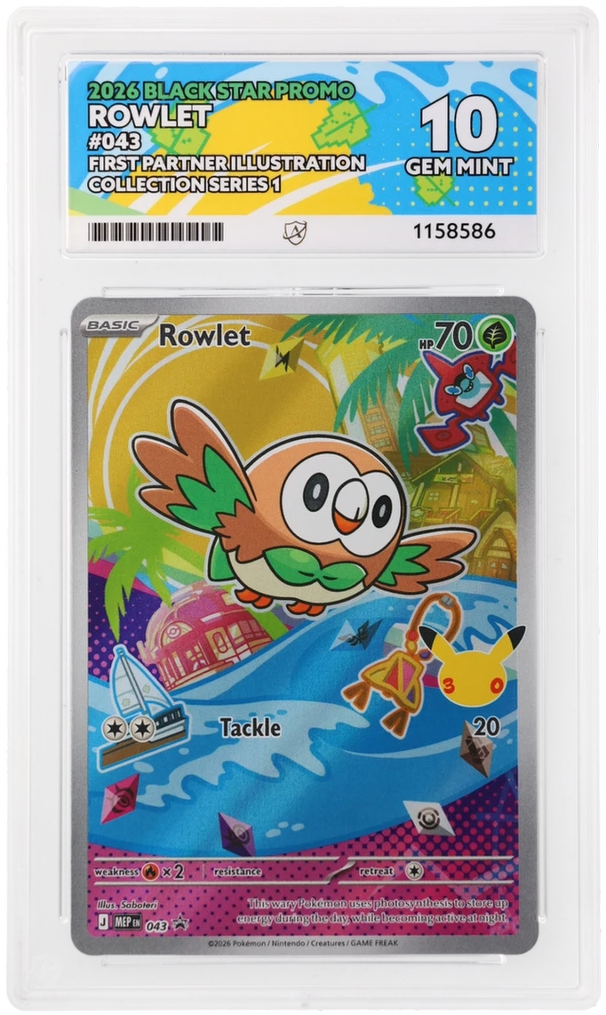 CC - ACE 10 - Rowlet #043 - 1158586 - Pokemon Cards
