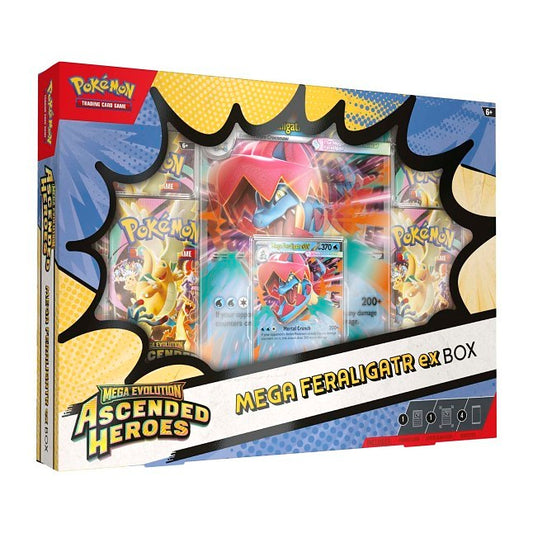 CC - Mega Feraligator Ascended Heroes - Collection Box - Pokemon Cards