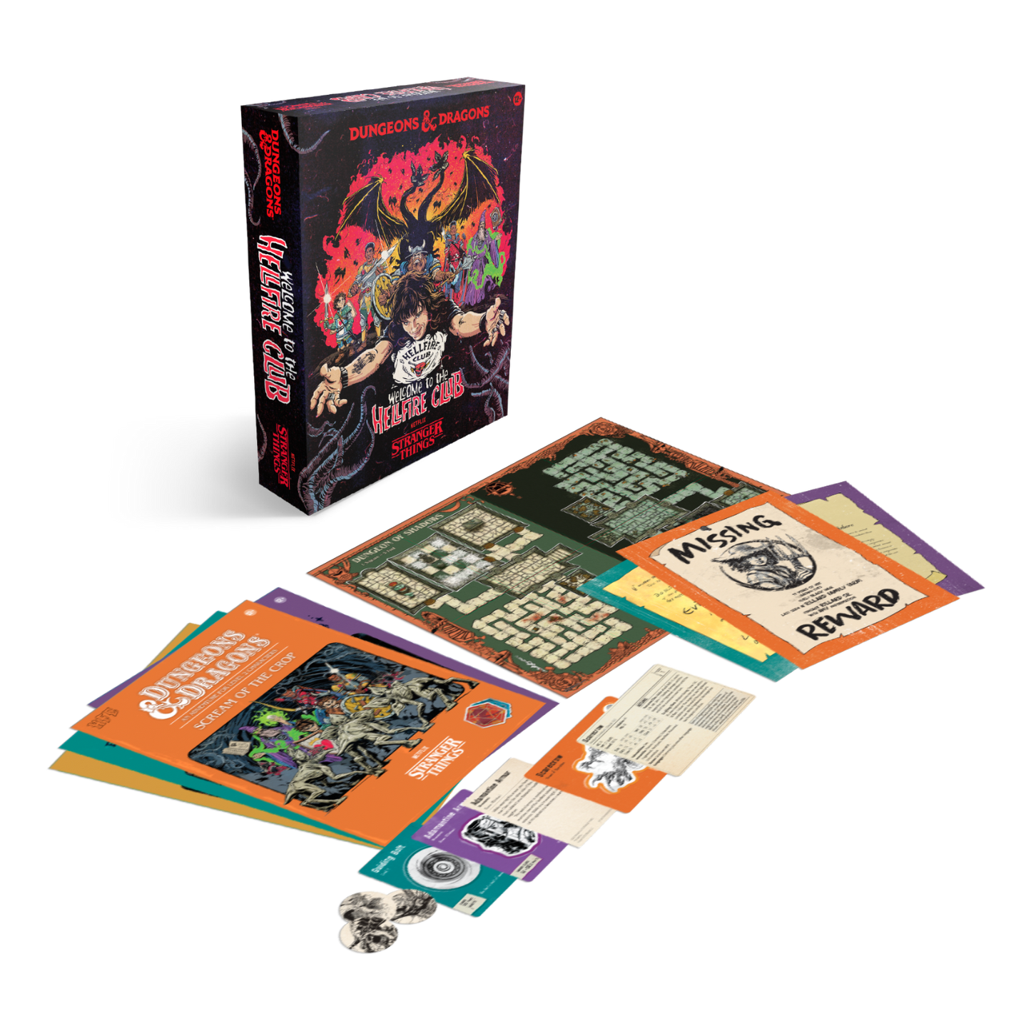 Dungeons & Dragons Welcome to Hellfire Club Stranger Things
