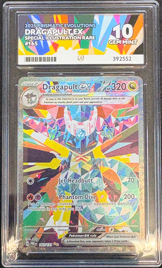 Ace 10 - Dragapult ex #165 - Prismatic Evolutions - Pokemon Card