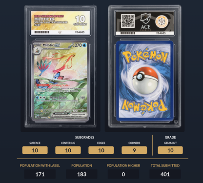 Ace 10 - Milotic ex #237 - Surging Sparks - Pokemon Card