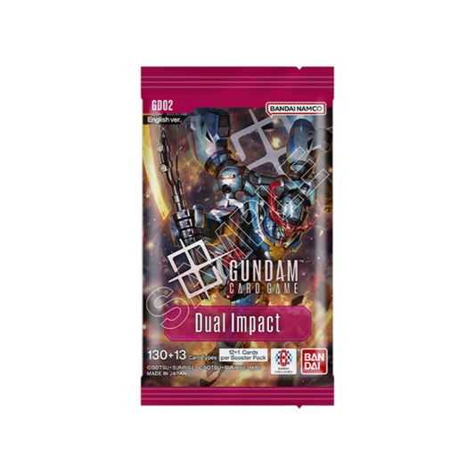Dual Impact - Booster Pack - GD02 Gundam Card Game