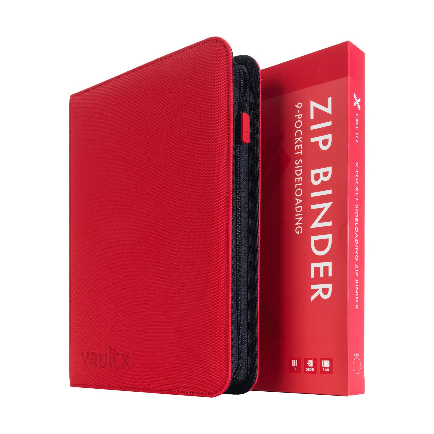 Exo-Tec 9 Pocket Zip Binder - VaultX